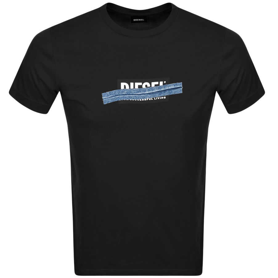 Alternative Image for ProductDiesel T Just Short Sleeve T Shirt Black1